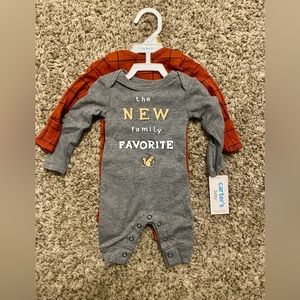 Newborn 2 pack sleepers. New with tags